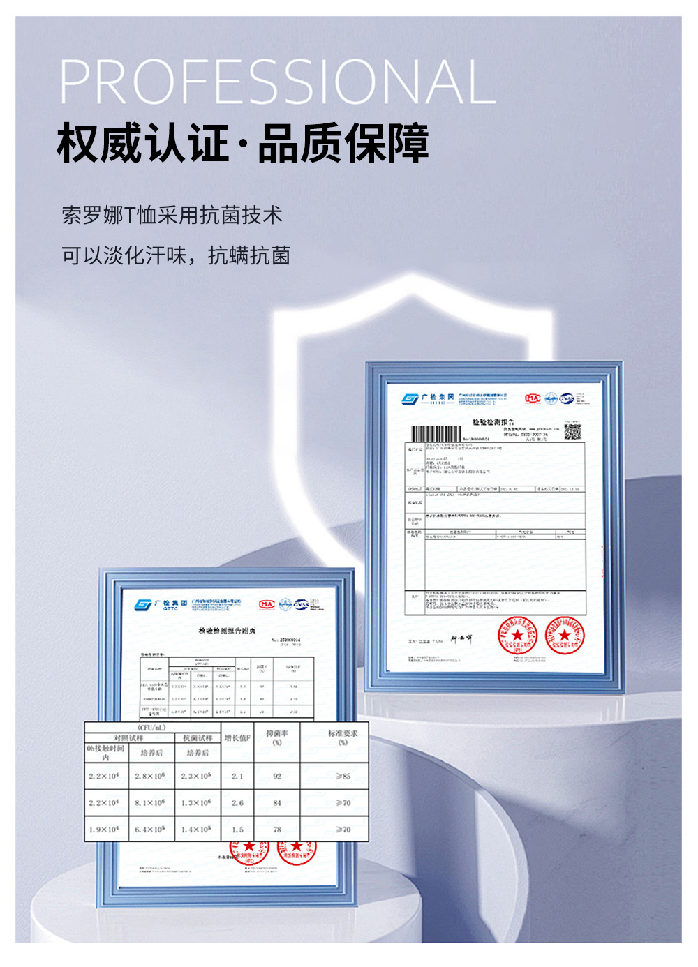 220G杜邦索罗娜T恤