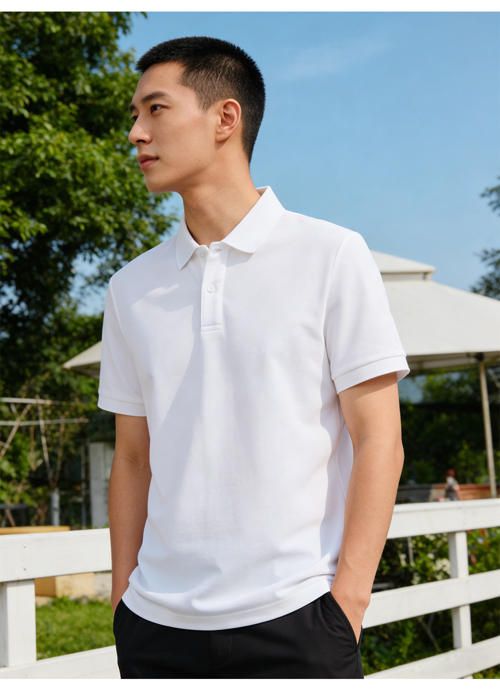 220G新疆长绒棉polo衫