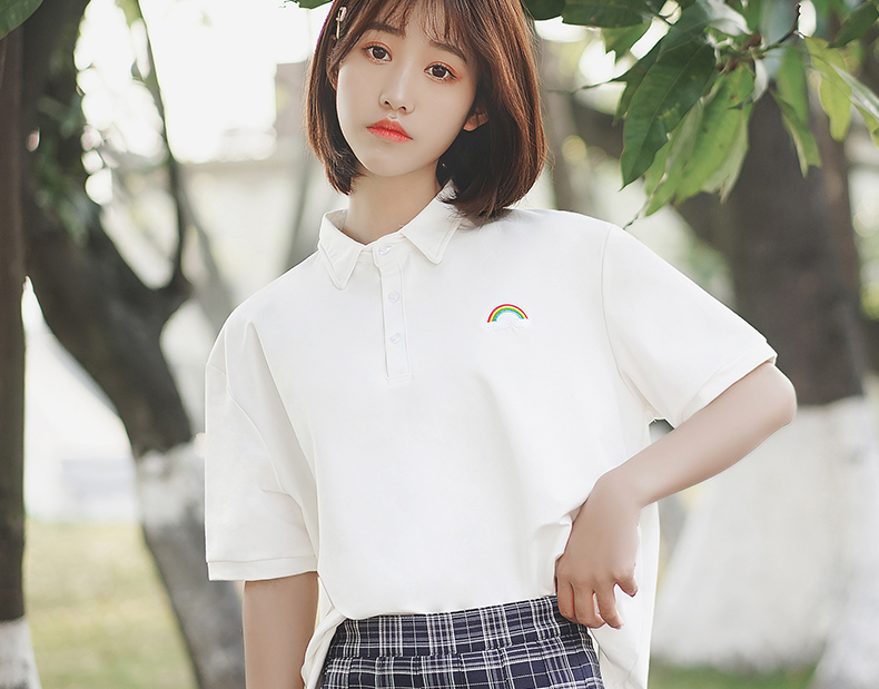 女生穿什么颜色的POLO衫好看？定制POLO衫选什么颜色好看（images 2）